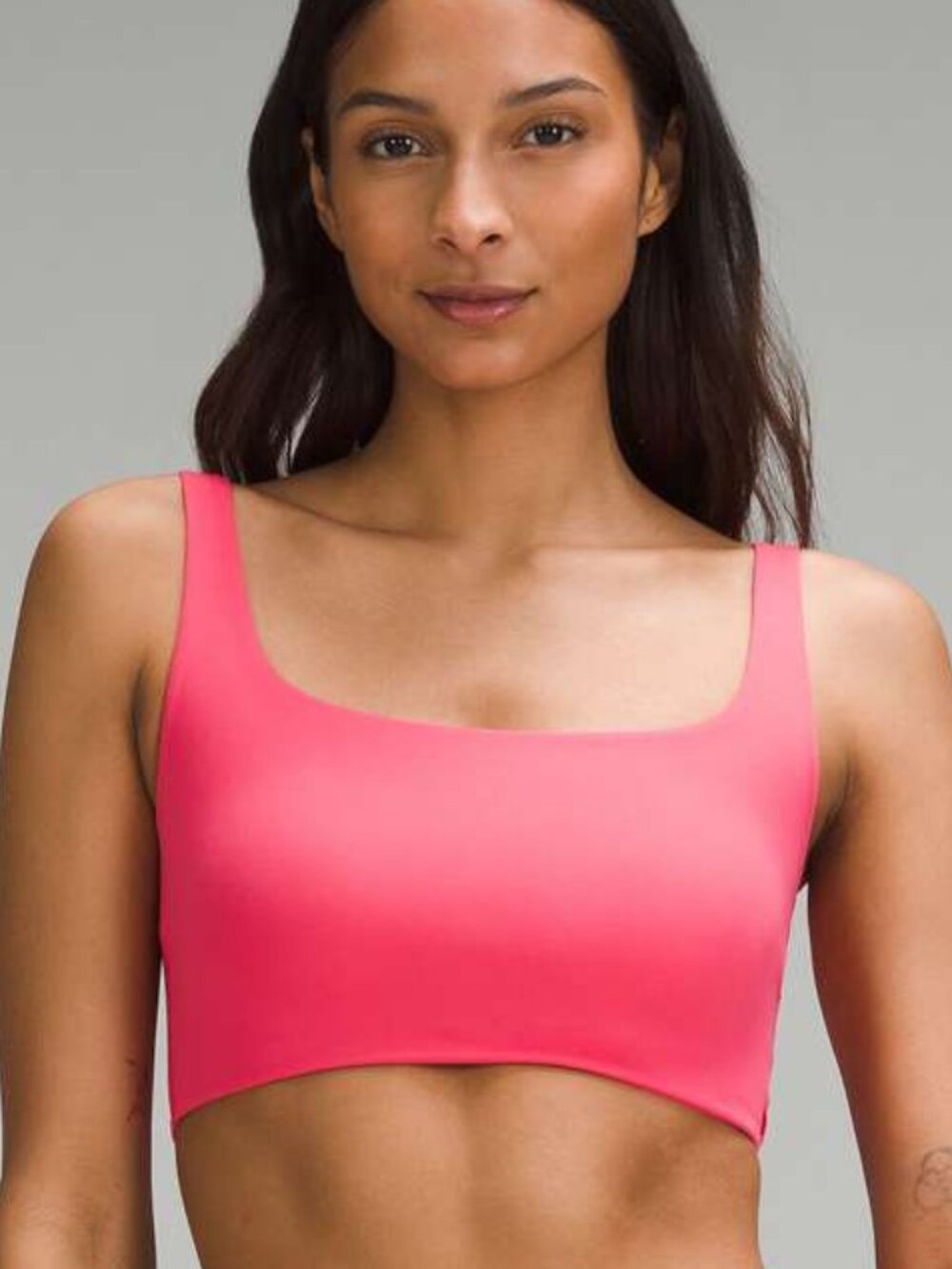 BNWT Lululemon Bend This Scoop and Square Bra *Light Support, A-C Cups Glaze Pin